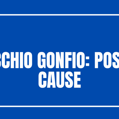 Ginocchio gonfio possibili cause