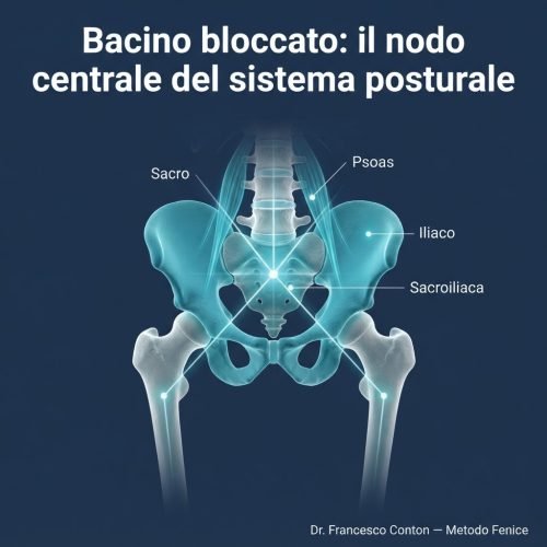 Bacino bloccato: il bacino come centro dello squilibrio posturale