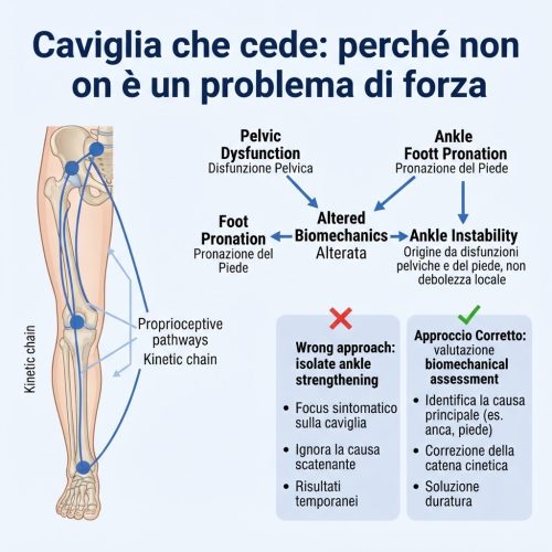 caviglia-cede-21583 Caviglia che cede: instabilità e connessione posturale