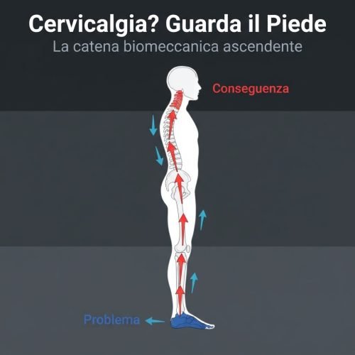 cervicalgia-piede-30luglio Caso Clinico: Cervicalgia Notturna in Giovane Atleta — Il Problema Era al Piede