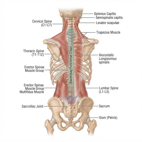 Disfunzione sacroiliaca e cervicalgia: catena ascendente