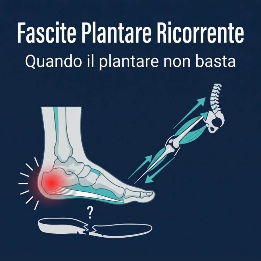 fascite-plantare-ricorrente Fascite plantare ricorrente: connessione con bacino e catena ascendente