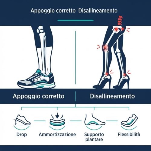 Scegliere le scarpe giuste per la postura e il bacino