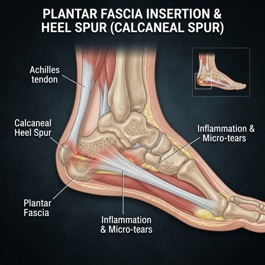 tallonite dolore tallone fascite plantare postura