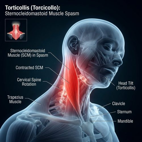 torcicollo sternocleidomastoideo collo postura bacino