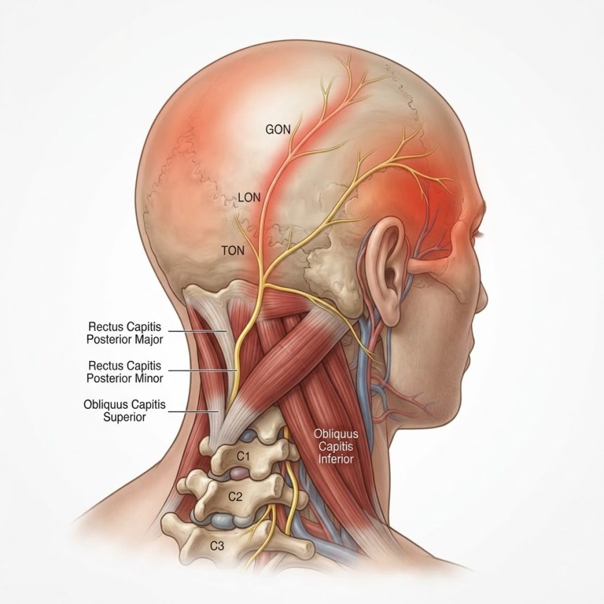 cervicale-alta-mal-di-testa Cervicale alta e mal di testa: anatomia del tratto cervicale superiore