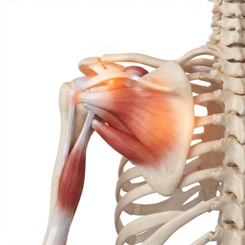 Dolore alla spalla di notte: anatomia della cuffia dei rotatori e della scapola