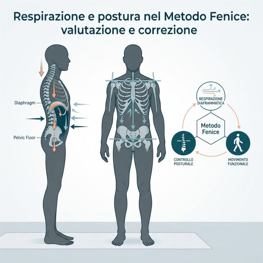 Respirazione e postura nel Metodo Fenice: valutazione e correzione